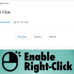 sanwhere enable right click