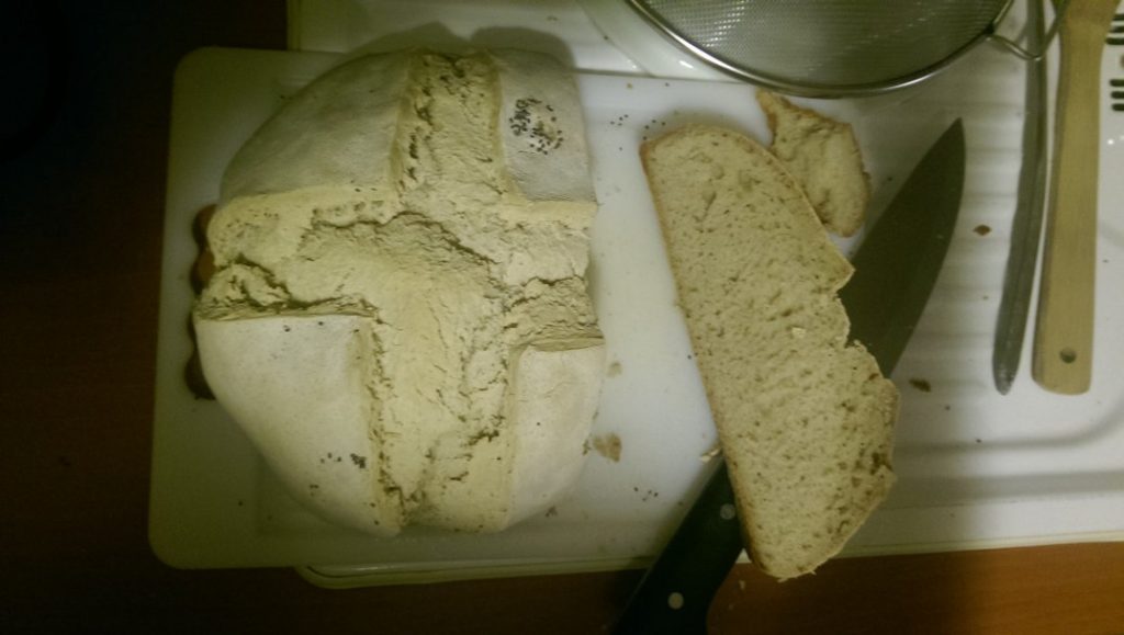 Yeşim'in yaptığı ekmek